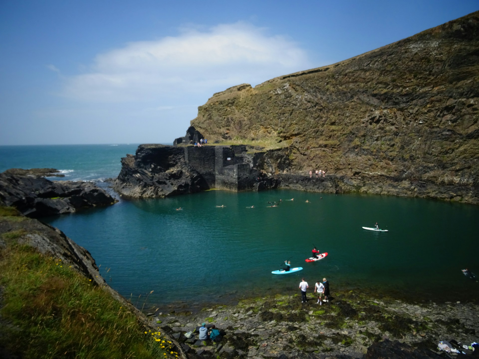 Kayakers at Blue Lagoon