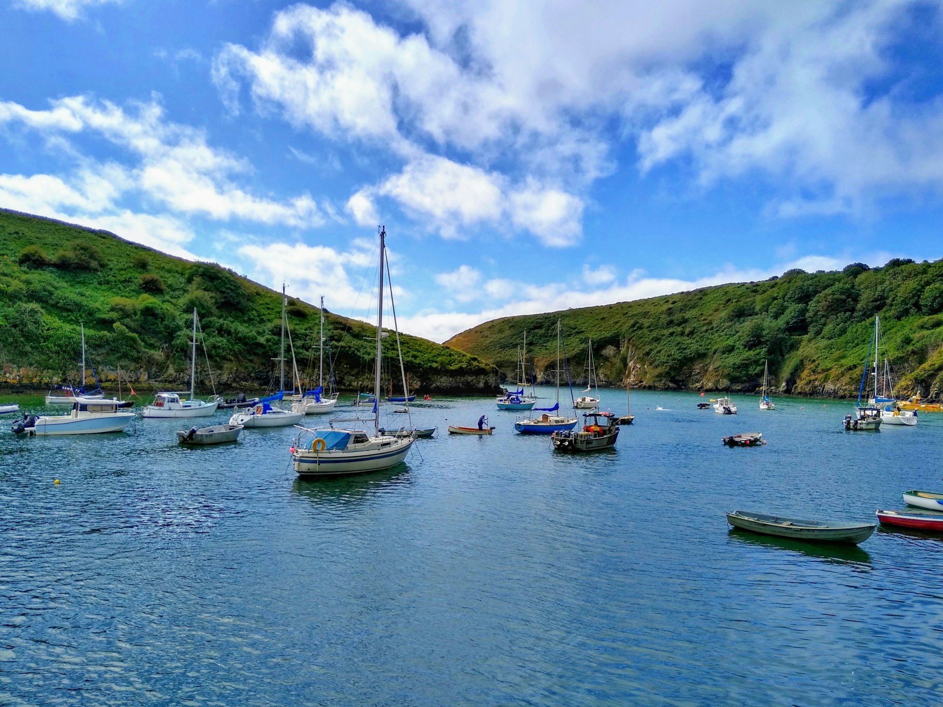 Solva Harbour in Pembrokeshire